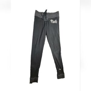Victoria’s Secret Pink yoga lace up legging pants